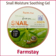[Farmstay] Farm Stay ★ Big Sale 70% ★ ⓢ Snail Moisture Soothing Gel 300ml / Exp 2024.02 / Snail mucus extract 100% / 6104(4)30