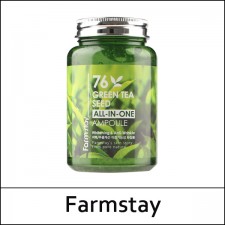 [Farmstay] Farm Stay ⓐ 76 Green Tea Seed All in One Ampoule 250ml / ⓢ / 9450(4) / 5,300 won(R)