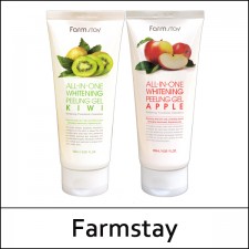 [Farmstay] (a) All-in-One Refresh Peeling Gel Apple 180ml / EXP 2026.07 / 6999(7) / 8,600 won(R)