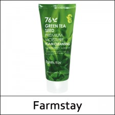 [Farmstay] Farm Stay ⓐ Green Tea Seed Premium Moisutre Foam Cleansing 100ml / 5745(11) / 1,100 won(R)