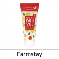 [Farmstay] Farm Stay ⓐ DR-V8 Vitamin Foam Cleansing 100ml / 1102(10) / 1,300 won(R)