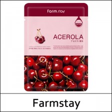 [Farmstay] Farm Stay ⓐ Visible Difference Mask Sheet Acerola (23ml*10ea) 1 Pack / 5145(5) / 2,200 won(R)