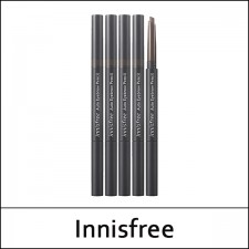 [Innisfree] (tt) Auto Eyebrow Pencil 0.3g / # 07. Honey Brown / Exp 2024.09 / 납작 아이브로우 펜슬 / Box 10/65099 / 1,150 won(R) / 구형