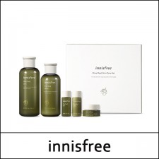 [Innisfree] ★ Sale 41% ★ (bm) Olive Real Skin Care Set (Skin 200ml + Lotion 160ml + 3 gifts) / (tt) / 32,000 won(0.8)