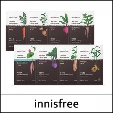 [innisfree] ★ Big Sale 95% ★ (hpL) Jeju Root Energy Mask 25ml * 5ea / # Lotus Root / Exp 2024.05 / 99 / 1,500 won() 