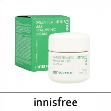[innisfree] ★ Sale 40% ★ (ttS) Green Tea Seed Hyaluronic Cream 50ml / Box 48 / (cu) 331 / 251(7R)595 / 27,000 won(7) 