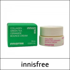 [innisfree] Collagen Green Tea Ceramide Bounce Cream 10ml / 탄력장벽 크림 / (25) / 3,000 won(R) / sold out