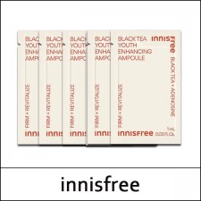 [innisfree] (lm) Black Tea Youth Enhancing Ampoule 1ml*60ea(Total 60ml) / 0650(10) / 8,000 won(R)