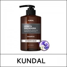 [KUNDAL] ★ Sale 46% ★ (js) Honey & Macadamia Pure Balancing Refresh Shampoo 500ml / #White Musk / 4501(0.8) / 10,900 won()