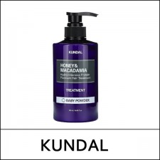 [KUNDAL] ★ Sale 46% ★ (js) Honey & Macadamia Hydro Intensive Protein Premium Hair Treatment 500ml / #Baby Powder / 4501(0.8) / 10,900 won()