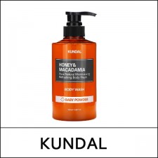 [KUNDAL] ★ Sale 46% ★ (js) Honey & Macadamia Pure Natural Moisturizing Refreshing Body Wash 500ml / #Baby Powder / 4501(0.8) / 10,900 won() / sold out