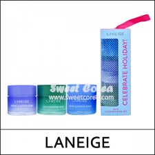[LANEIGE][Holiday Edition] ★ Big Sale 70% ★ Mini Sleeping Mask Set / blue / EXP 2023.09 / FLEA / 29,000 won(7) / 구형