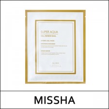 [MISSHA] ★ Sale 52% ★ Super Aqua Cell Renew Snail Hydro-gel Mask 28g / 5,000 won(70) / sold out