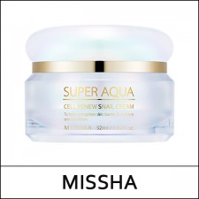 [MISSHA] ★ Big Sale ★ (ho) Super Aqua Cell Renew Snail Cream 52ml / Exp 2025.11 / 99 / 15,000 won(R)
