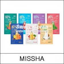 [MISSHA] ★ Sale 53% ★ (hp) Talks Vegan Squeeze Sheet Mask 27g * 5ea / 3,000 won(9) / 재고