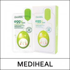 [MEDIHEAL] ★ Sale 72% ★ ⓙ Eggy Skin Calming Mask (23ml*10ea) 1 Pack / 36(85)01(4) / 25,000 won(4)