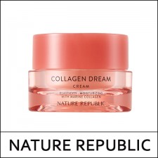 [NATURE REPUBLIC] ★ Big Sale 81% ★ Collagen Dream 70 Cream 50ml [분홍] / EXP 2023.04 / FLEA / 24,900 won(8) / 0210-16