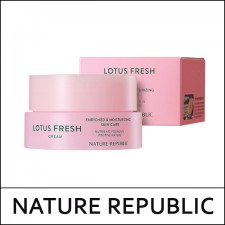 [NATURE REPUBLIC] ★ Sale 45% ★ Lotus Fresh Cream 55ml / 27,000 won()