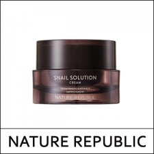 [NATURE REPUBLIC] ★ Big Sale 60% ★ (sL) Snail Solution Cream 52ml / New 2021 / 갈색 / (hp) 82 / 97150() / 70,000 won(6) / 1127