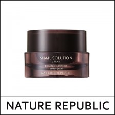 [NATURE REPUBLIC] ★ Big Sale 75% ★ (sL) Snail Solution Cream 52ml / EXP 2025.10 / 갈색 / (hpL) / 971(6R)99 / 70,000 won(6) / 재고