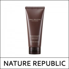 [NATURE REPUBLIC] ★ Sale 43% ★ ⓢ Snail Solution Foam Cleanser 150ml / New 2021 / 갈색 / (hpL) / 17,000 won(7)
