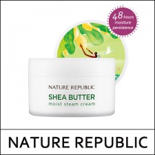 [NATURE REPUBLIC] ★ Big Sale 70% ★ ⓢ Shea Butter Steam Cream Moist 100ml / Exp 2024.05 / ⓐ 78 / 2801()40 / 15,500 won(9) / 초특가