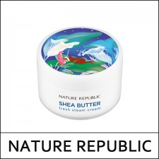 [NATURE REPUBLIC] ★ Big Sale 75% ★ ⓢ Shea Butter Steam Cream Fresh 100ml / Exp 2024.05 / ⓐ 78 / 2801()40 / 15,500 won(9)