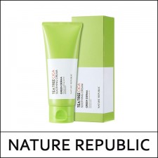 [NATURE REPUBLIC] ★ Sale 45% ★ ⓢ Green Derma Tea Tree Cica Soothing Cream 100ml / ⓘ 76 / 16,000 won(12) / Sold Out