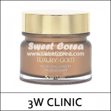 [3W Clinic] 3WClinic ⓑ Collagen & Luxury Gold Revitalizing Comfort 24K Gold Cream 100ml / Box 48 / 5501(6) / 6,000 won(R)