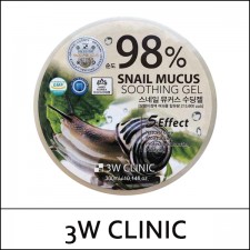[3W Clinic] 3WClinic ⓑ Snail Mucus Soothing Gel (Purity 98%) 300g / Box / 0202(4) / 2,400 won(R) / 단종