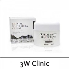 [3W Clinic] 3WClinic ⓑ Crystal White Milky Cream 50g / EXP 2023.01 / FLEA / 1,000 won(R) / 재고