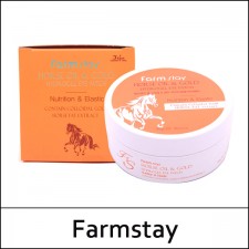 [Farmstay] Farm Stay ⓢ Horse Oil & Gold Hydrogel Eye Patch 90g(60ea) 1 Pack / EXP 2023.01 / 1,000 won(R)