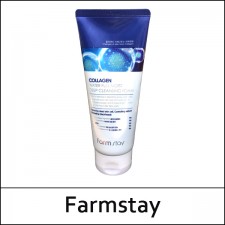 [Farmstay] Farm Stay ⓐ Collagen Water Full Moist Deep Cleansing Foam 180ml / 5202(7) / 3,000 won(R)