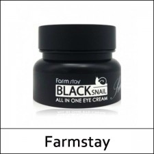 [Farmstay] Farm Stay ★ Sale 84% ★ ⓢ Black Snail All in One Eye Cream 50ml / 5415(10) / 32,000 won(10)