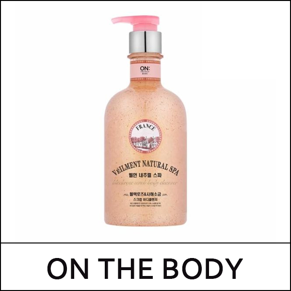 ON THE BODY] ☆ Sale 50 ☆ ⓐ Veilment Natural Spa Black Rose Scrub Body  Cleanser 600g / 20,000 won (2.5) by www.sweetcorea.com