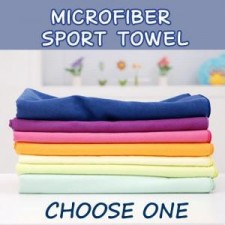 [Tiny Cat] Microfiber Towel / Violet color  / Micro Fiber / Sports Towel / XL / 4,500 won()
