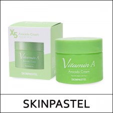 [SKINPASTEL] (bo) X5 Vitamin A Avocado Cream 50ml / 9215(10) / 3,300 won(R)