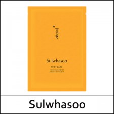 [Sulwhasoo] (tt) First Care Activating Mask EX (23g*3ea) 1 Pack / 윤조마스크 / 0901(16) / 9,900 won(R) 