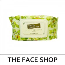 [THE FACE SHOP] (hpL) Herb Day Cleansing Tissue 70 sheets / EXP 2025.10 / 99() / 1,000 won(R)