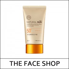 [THE FACE SHOP] ★ Sale 48% ★ (hpL) Natural Sun Eco Power Long Lasting Sun Cream SPF50+ PA+++ 50ml / (bo) 37 / 20,000 won(16)