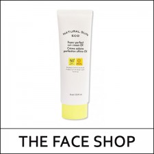 [THE FACE SHOP] ★ Big Sale 45% ★ (hp) Natural Sun Eco Super Perfect Sun Cream EX 75ml / Big Size / 22,000 won(14) / Sold Out