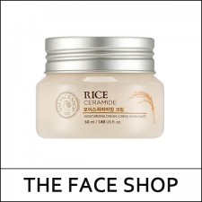 [THE FACE SHOP] ★ Sale 40% ★ (a) Rice Ceramide Moisturizing Cream 50ml / (sg) 45(94) / 25/3501(10) / 10,000 won(10)