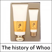 [The History Of Whoo] ★ Sale 57% ★ (sgL) Gongjinhyang Facial Foam Cleanser Special Set (180ml + Sample) / 261(741)01(5) / 42,000 won()