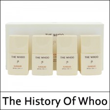 [The History Of Whoo] (sg) Gongjinhyang Jin Hae Yoon Sunquid UV Protective Lotion Gift Set(13ml*4ea) / 선퀴드 기프트세트 / (sgL) / 831(521)01(11) / 15,500 won(R) / S