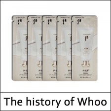 [The History Of Whoo] (sg) Gongjinhyang Fresh UV Protective Cream 1ml*120ea (Total 120ml) / 451(41)02(8) / 18,480 won(R) 