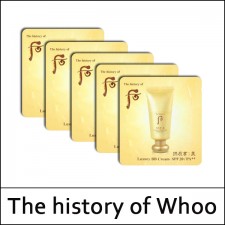 [The History Of Whoo] (sg) Gongjinhyang Mi Luxury BB Cream 1ml*120ea(Total 120ml) / 671(61)25(7) / 22,000 won(R)