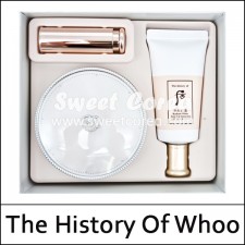 [The History Of Whoo] ★ Sale 54% ★ (bo) Gongjinhyang Seol Radiant White Moisture Cushion Foundation 13g(+Refill 13g) Special Set / With Sample / ⓐ / 372(4R)47 / 65,000 won(4) / # 23 Sold Out