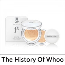[The History Of Whoo] ★ Sale 53% ★ (bo) Gongjinhyang Seol Radiant White Moisture Cushion Foundation 13g(+Refill 13g) / 수분광 쿠션 / (6R)48 / 65,000 won(6)