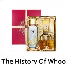 [The History Of Whoo] ★ Sale 43% ★ (tt) Bichup First Moisture Anti-Aging Essence Special Set (Essence 130ml+free gift) / 27501(1) / 110,000 won(1)