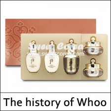 [The History Of Whoo] (sg) Cheongidan Radiant 5pcs Special Gift Set / 천기단 / 581(861)99(3) / 18,300 won(R) / 부피무게